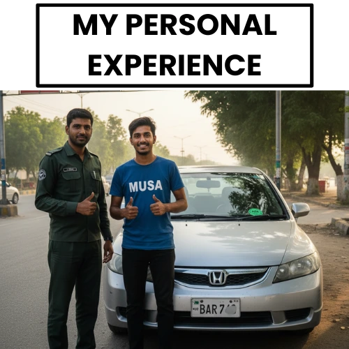 Musa Tariq DLIMS Online personal emission test experience in Lahore