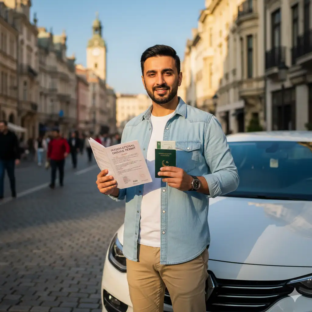 Pakistani International Driving Permit accepted in Europe and other countries