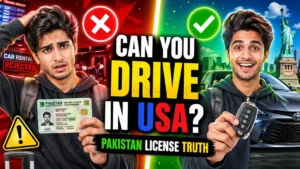 drive in usa with pakistan license rules 2026 car rental idp usa